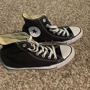 Black High Top Converse